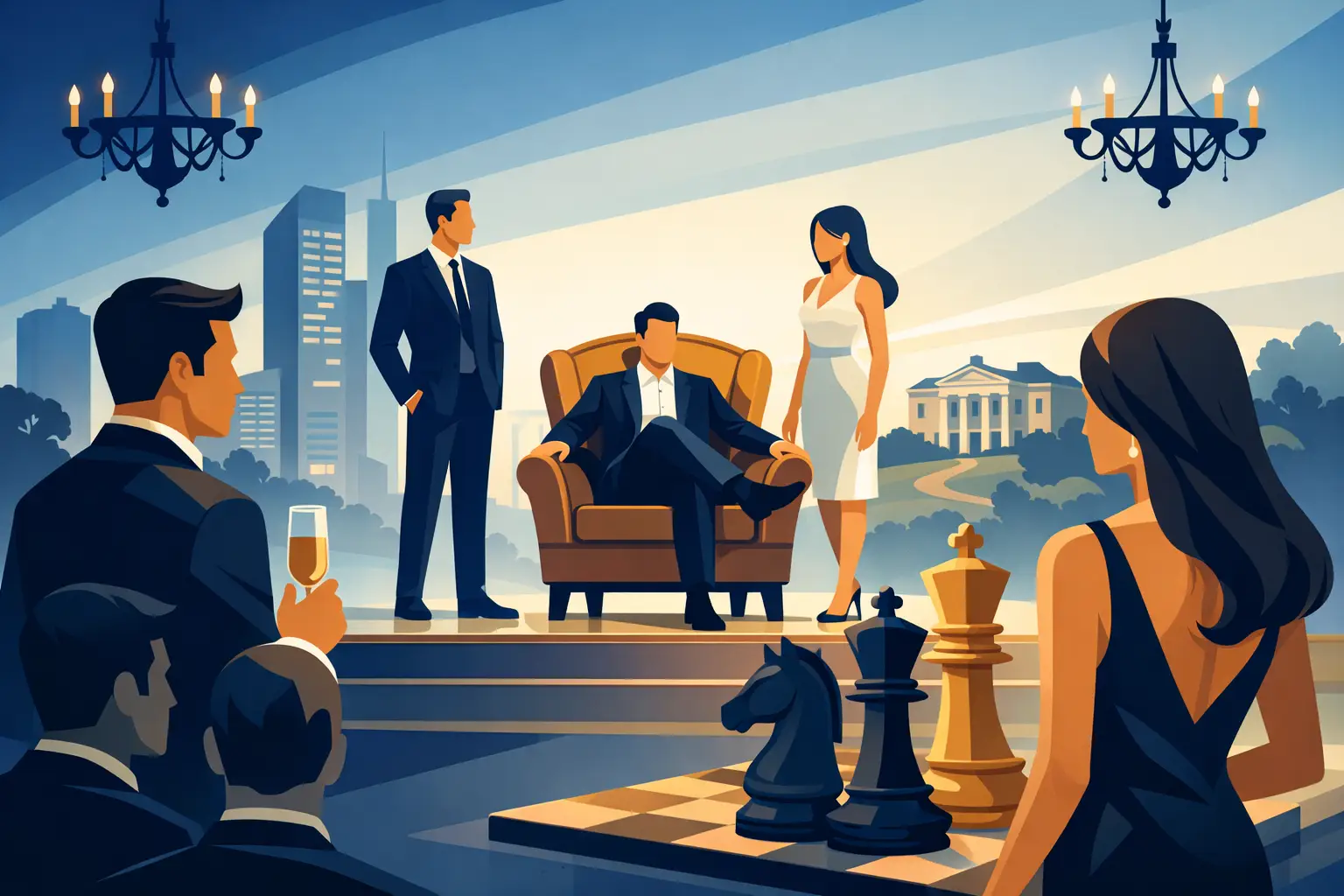 Elite Society Membership and Real Power